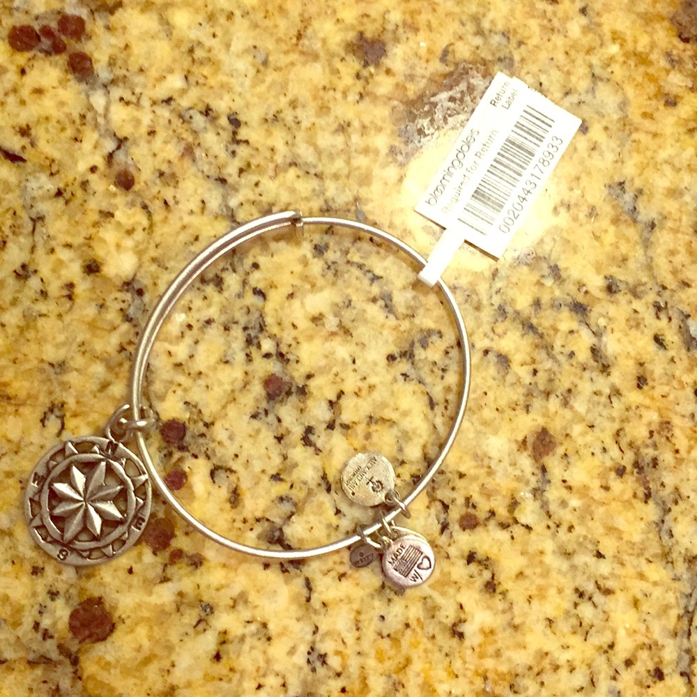 Bloomingdales silver charm bracelet